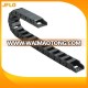 JFLO 18mm close type interior opening plastic cnc cable drag chain wire carrier