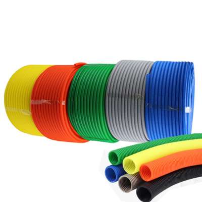 CNYY PE flexible corrugated hose 21.2mm electrical plastic pipe conduit for protecting cables with insulation and waterproof