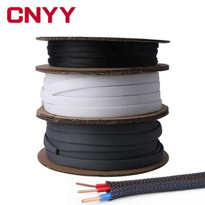 CNYY-PET-size 60mm Mostly used to protect indoor cables Retractable PET protective sleeve Computer internal cable protection