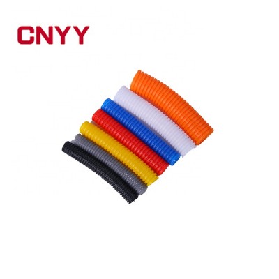 CNYY Flame retardant flexible hose polypropylene corrugated pipe outer diameter 10mm electrical PP conduit