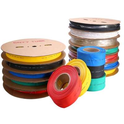 CNYY Diameter 40 Size Colorful 2:1 Polyolefin Heat Shrink Tubing Tube Sleeve Wrap Wire Set